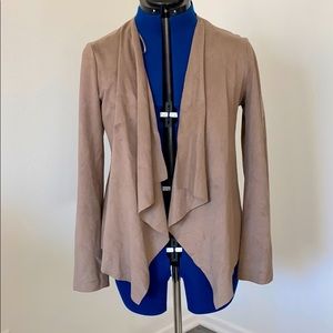 Zara Faux Suede Jacket SZ M